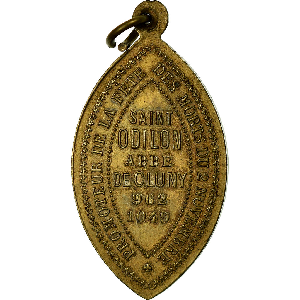 France, Médaille, Saint Odilon, Fête des Morts, Cluny, Religions & beliefs