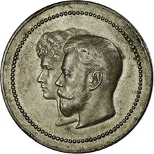 Russland, Medaille, Visite de Nicolas II et de la Tzarine en France, Octobre