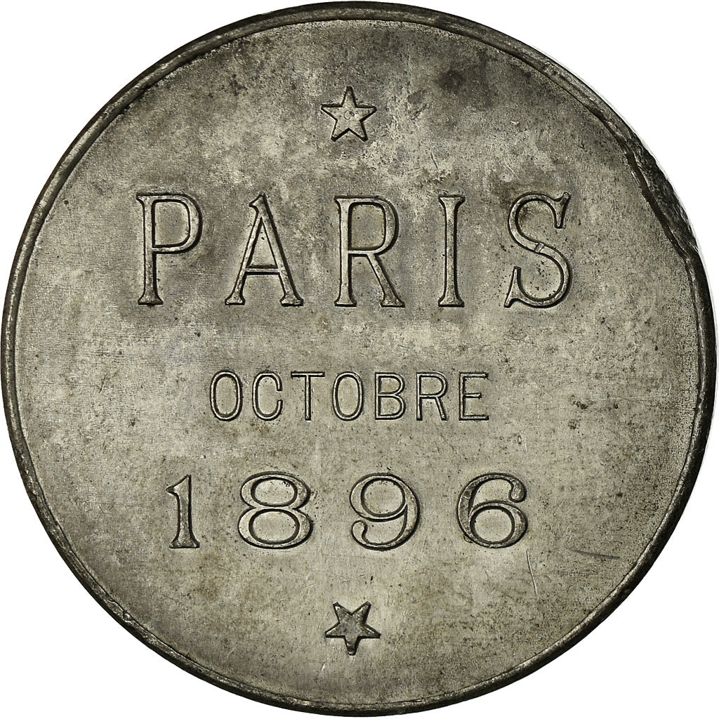 Russland, Medaille, Visite de Nicolas II et de la Tzarine en France, Octobre