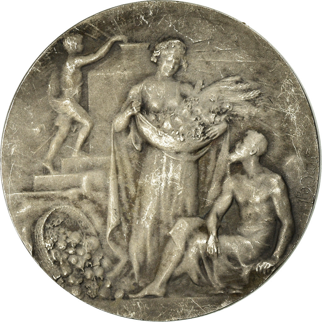 France, Token, Savings Bank, Caisse d'Epargne de Vannes, 1835, MS(60-62), Silver