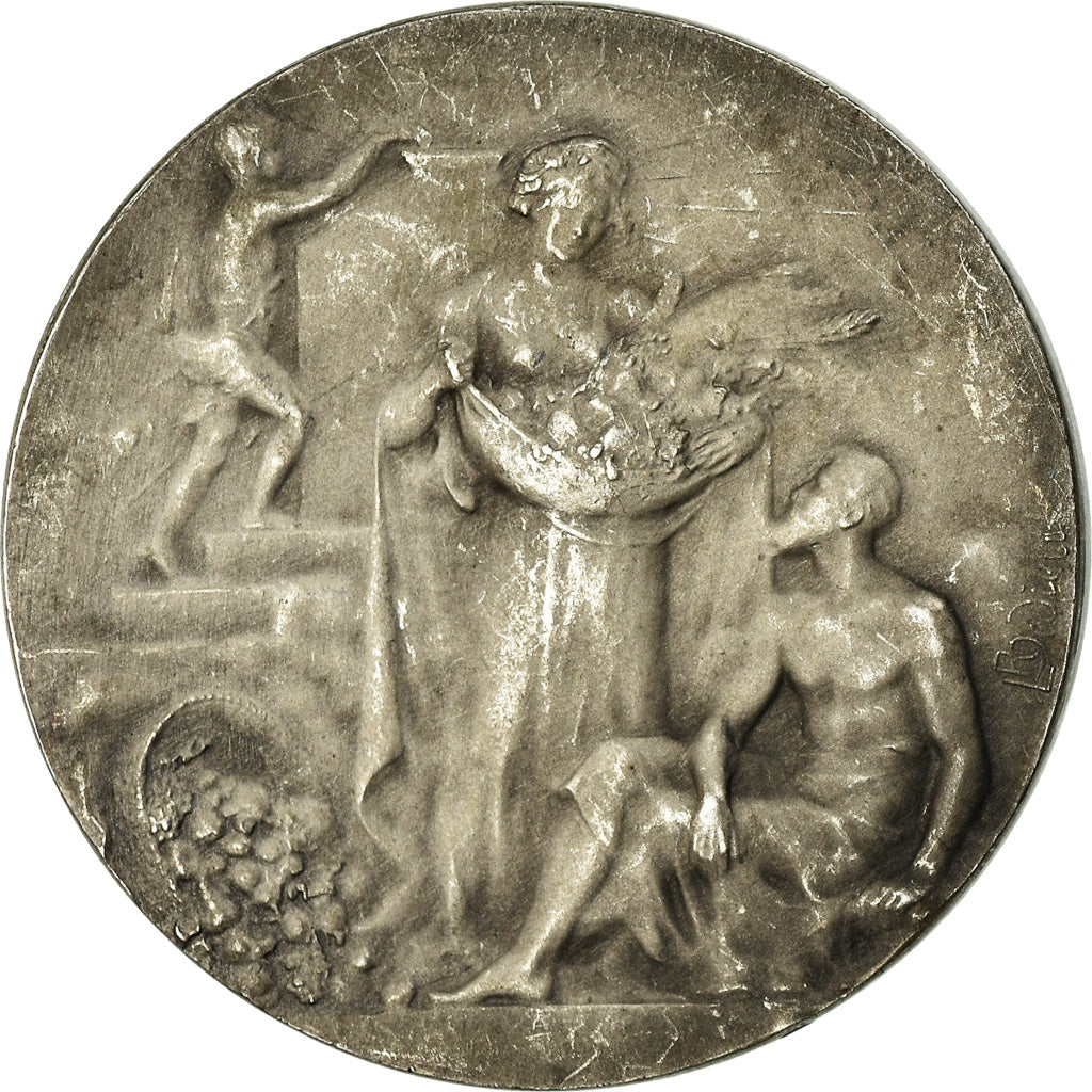 France, Jeton, Savings Bank, Caisse d'Epargne de Vannes, 1835, SUP+, Argent