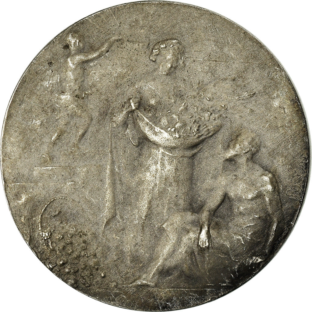 França, Token, Banco de Poupança, Caisse d'Epargne de Vannes, 1835, AU(55-58)