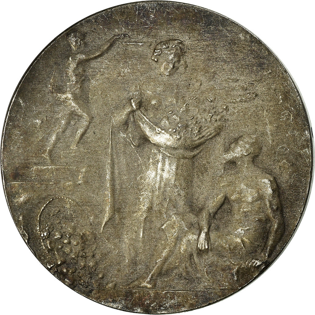 France, Jeton, Savings Bank, Caisse d'Epargne de Vannes, 1835, TTB+, Argent