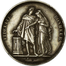 France, Médaille, Mariage, Fidélité Bonheur, Religions & beliefs, 1848