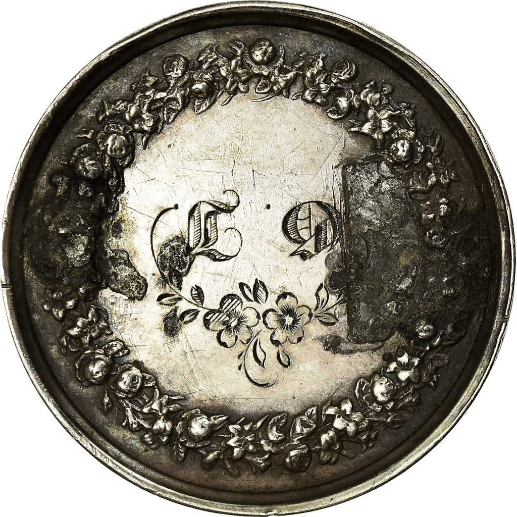 Frankrijk, Medaille, Mariage, Fidélité Bonheur, Religions & beliefs, 1848