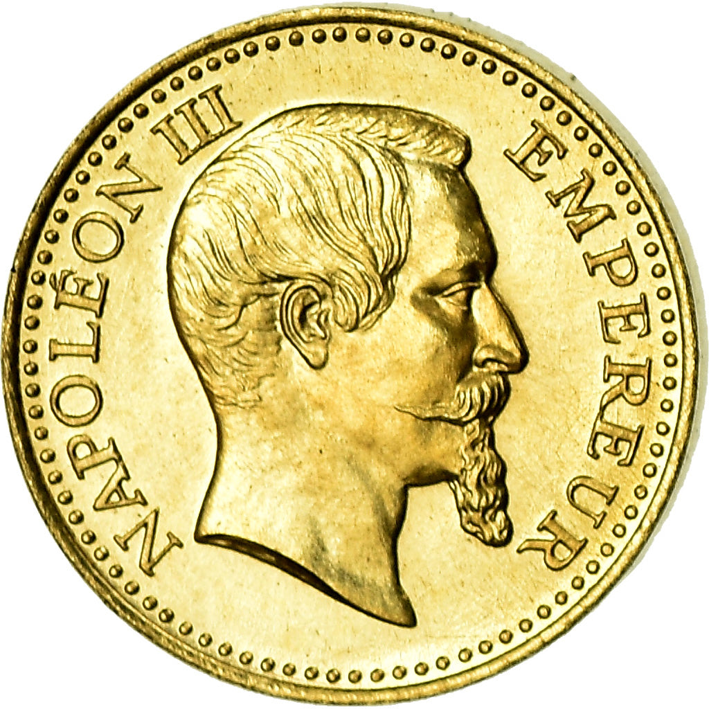 France, Medal, Mini-Napoléon, History, 1981, MS(65-70), Gold