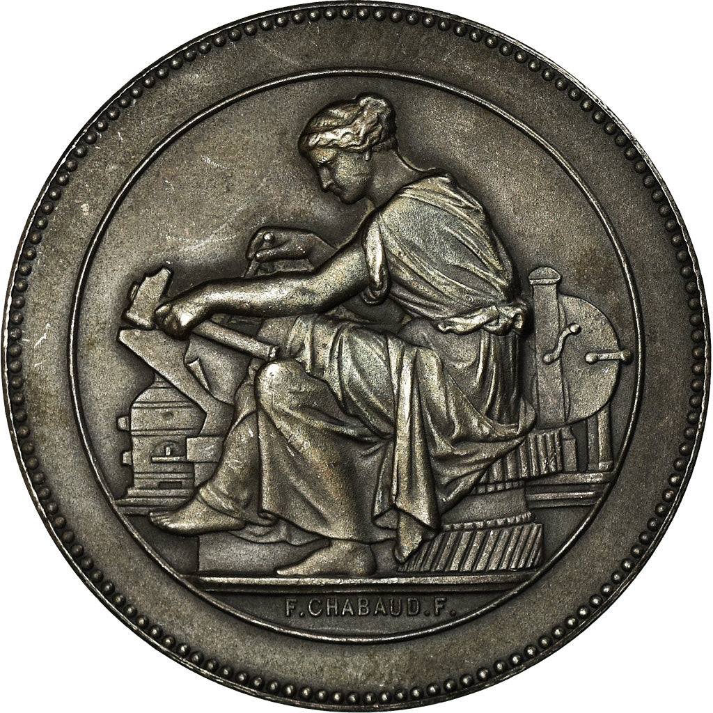 France, Medal, Société Industrielle du Nord de la France, Chabaud, MS(60-62)