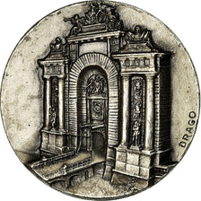 France, Medal, Ville de Lille, Drago, AU(55-58), Silvered bronze