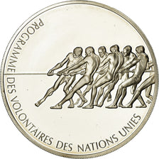 France, Medal, Programme des Volontaires des Nations Unies, 1973, MS(65-70)