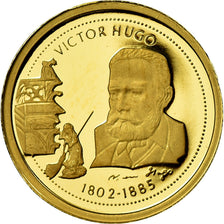 France, Medal, Victor Hugo, Arts & Culture, MS(65-70), Gold