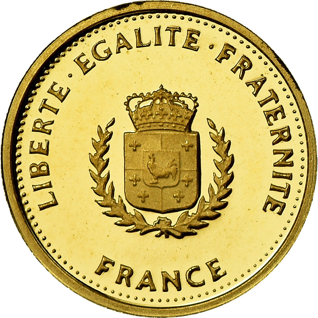 France, Medal, Victor Hugo, Arts & Culture, MS(65-70), Gold