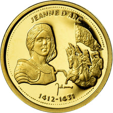 France, Medal, Jeanne d'Arc, History, MS(65-70), Gold