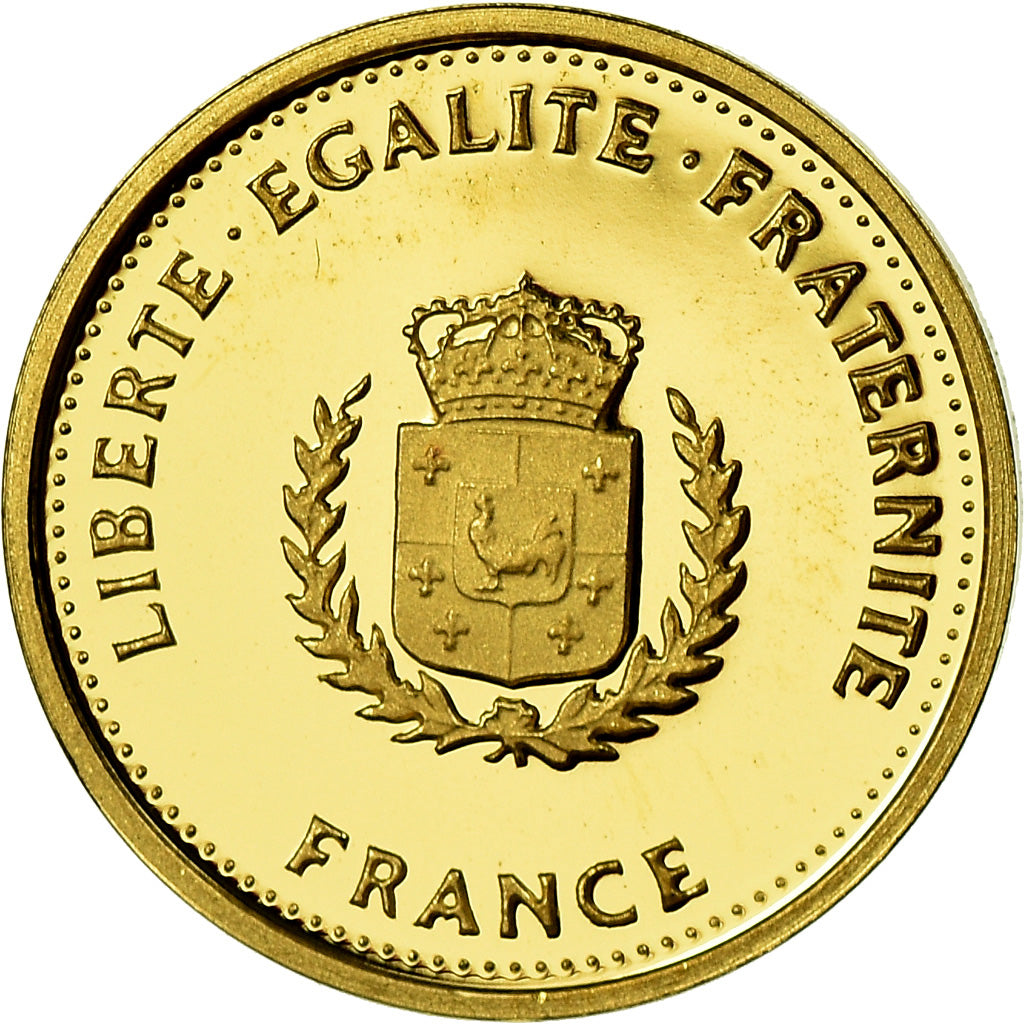 France, Medal, Jeanne d'Arc, History, MS(65-70), Gold