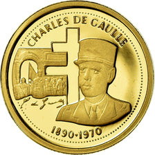 Francia, medalla, Charles De Gaulle, History, FDC, Oro