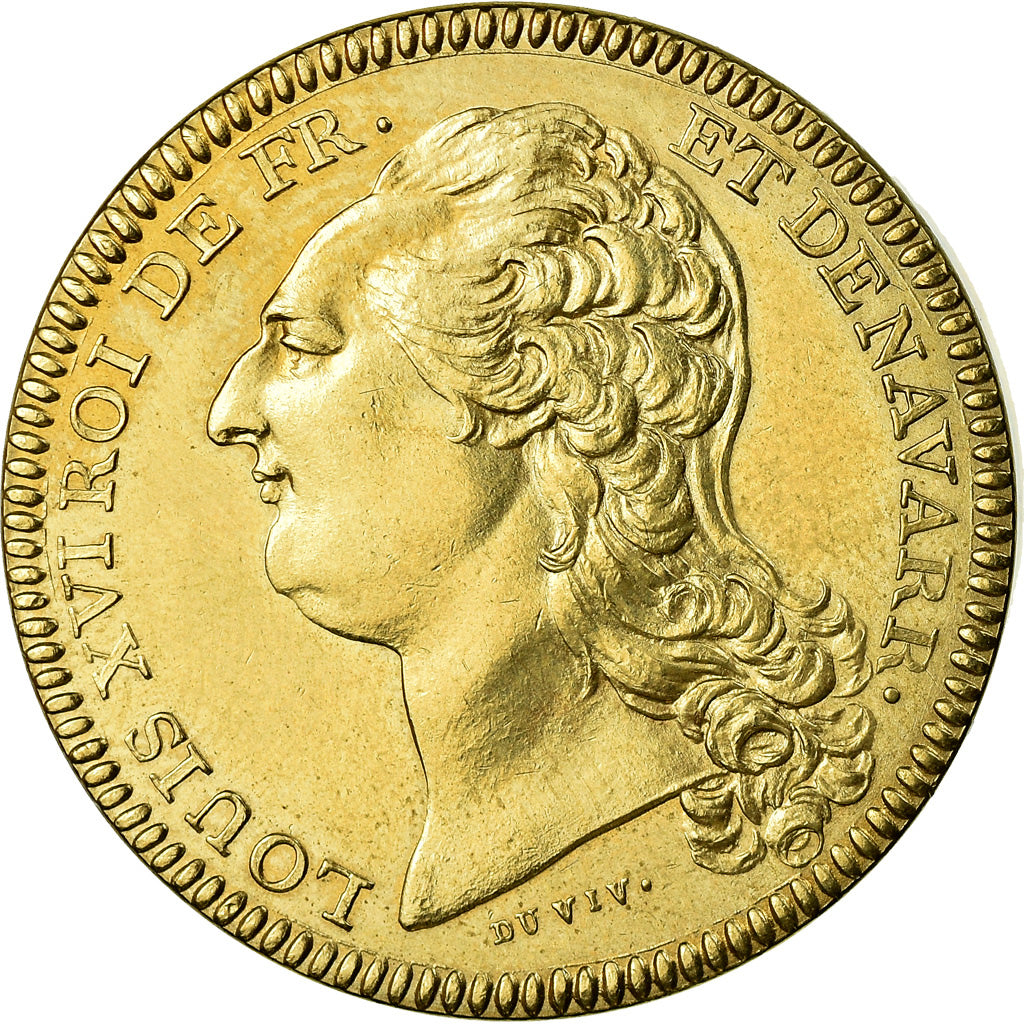 França, Medal, Les rois de France, Louis XVI, História, Piéfort, MS(65-70)