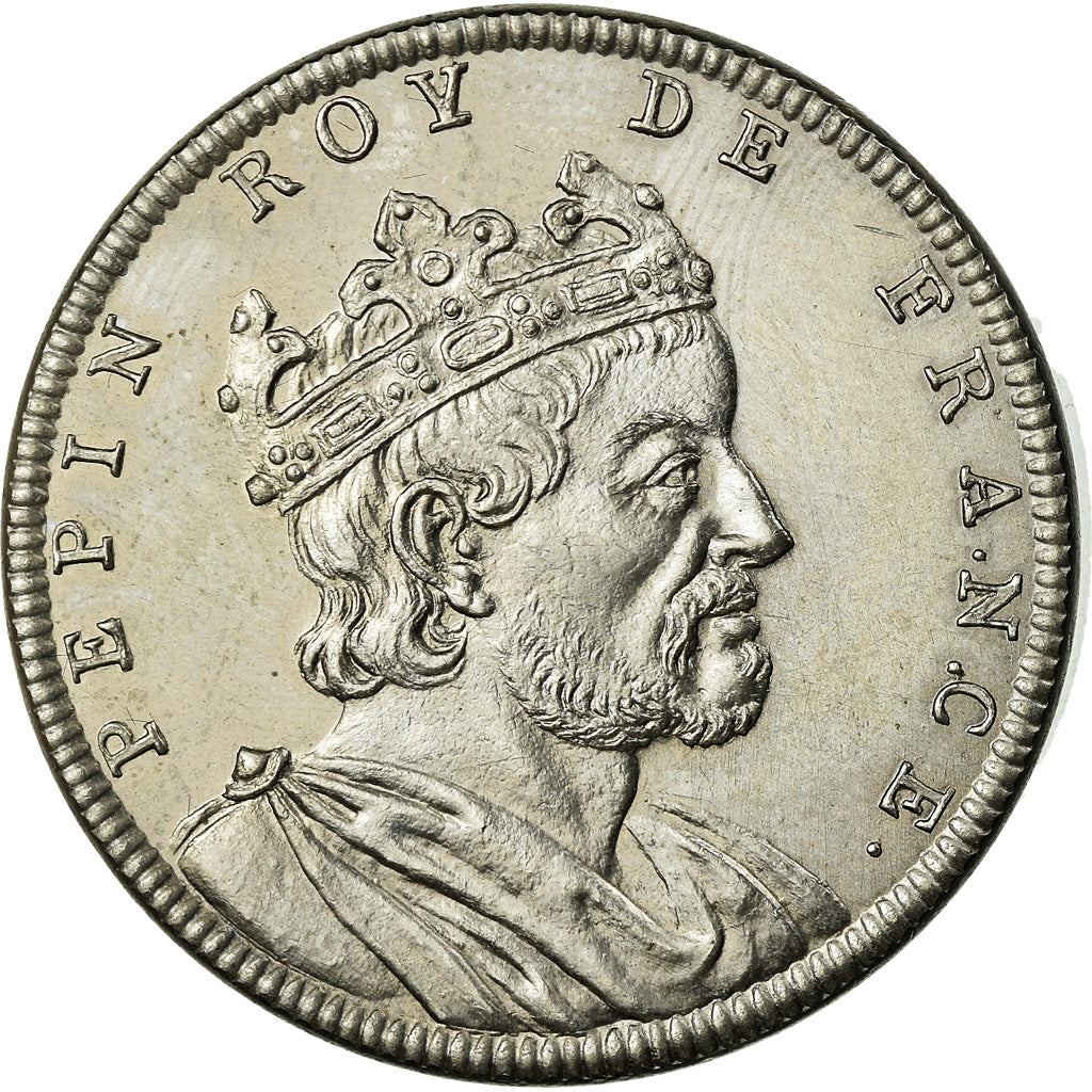 Frankrijk, Medaille, Les Rois de France, Pépin le Bref, History, Piéfort, FDC