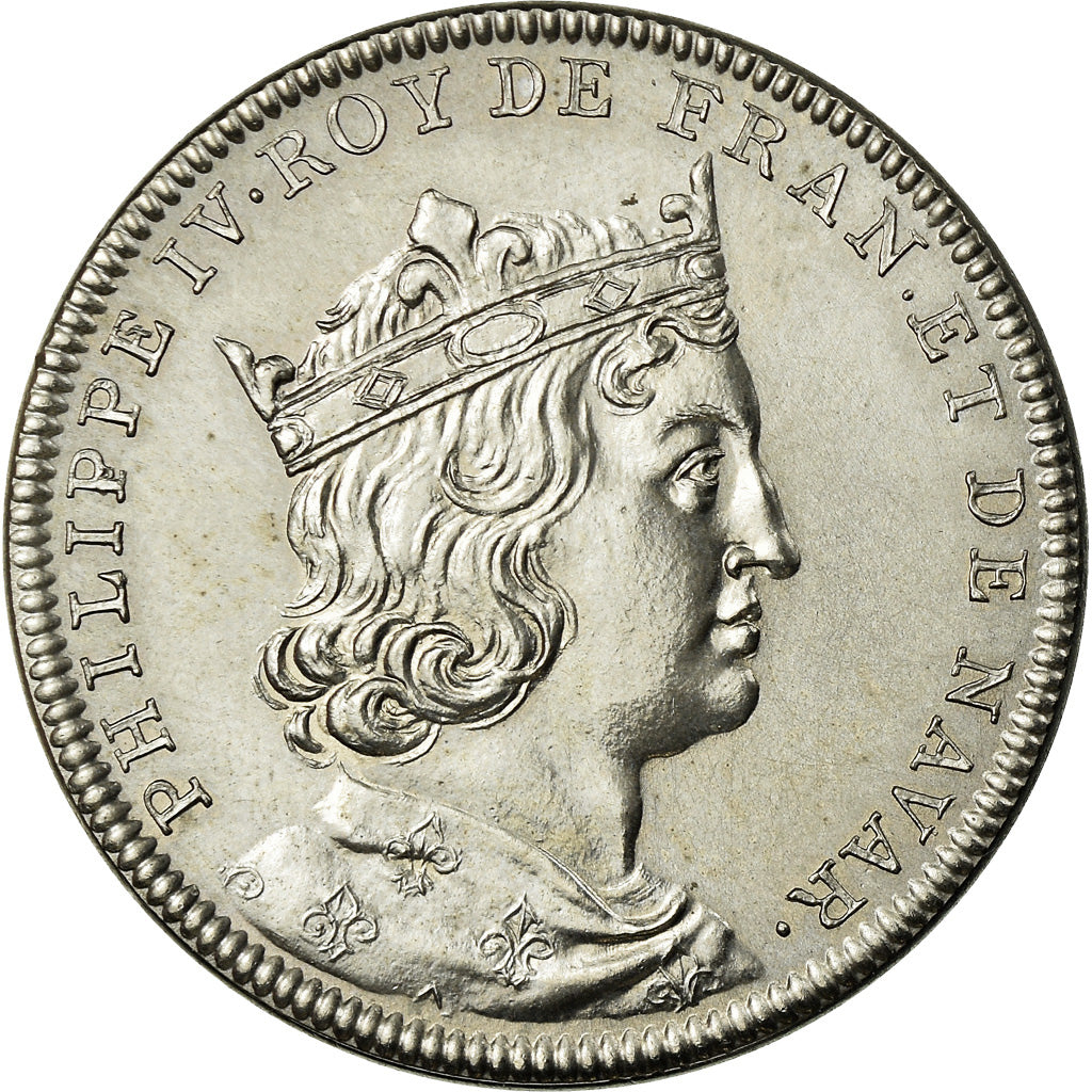 Frankrijk, Medaille, Les Rois de France, Philippe IV, History, Piéfort, FDC