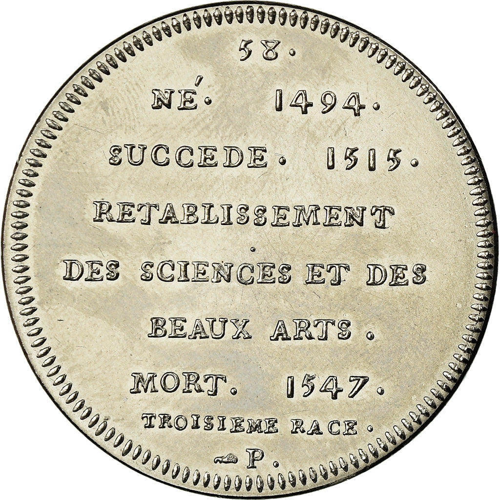 França, Medal, Les Rois de France, François Ier, História, Piéfort