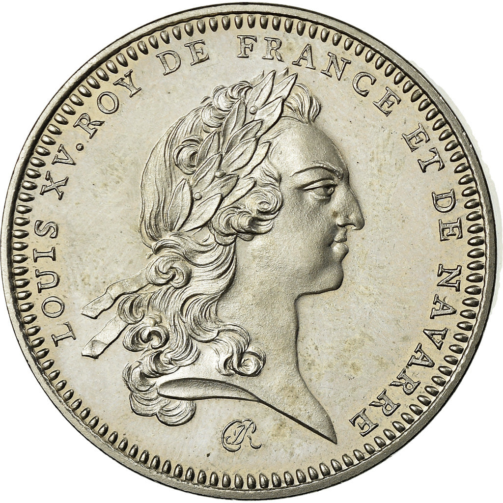 França, Medal, Roi de France, Louis XV, História, Piéfort, MS(65-70)
