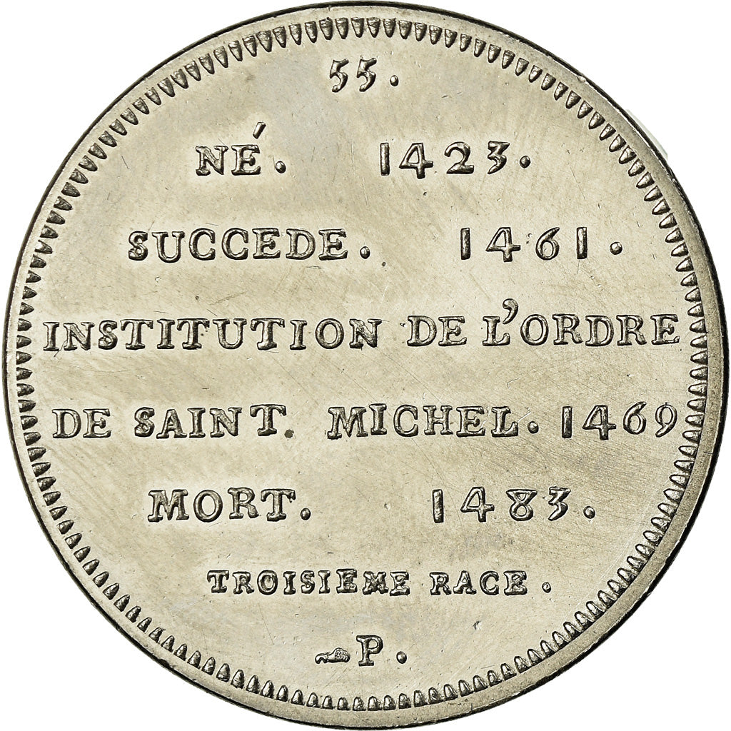 Frankrijk, Medaille, Les Rois de France, Louis XI, History, Piéfort, FDC