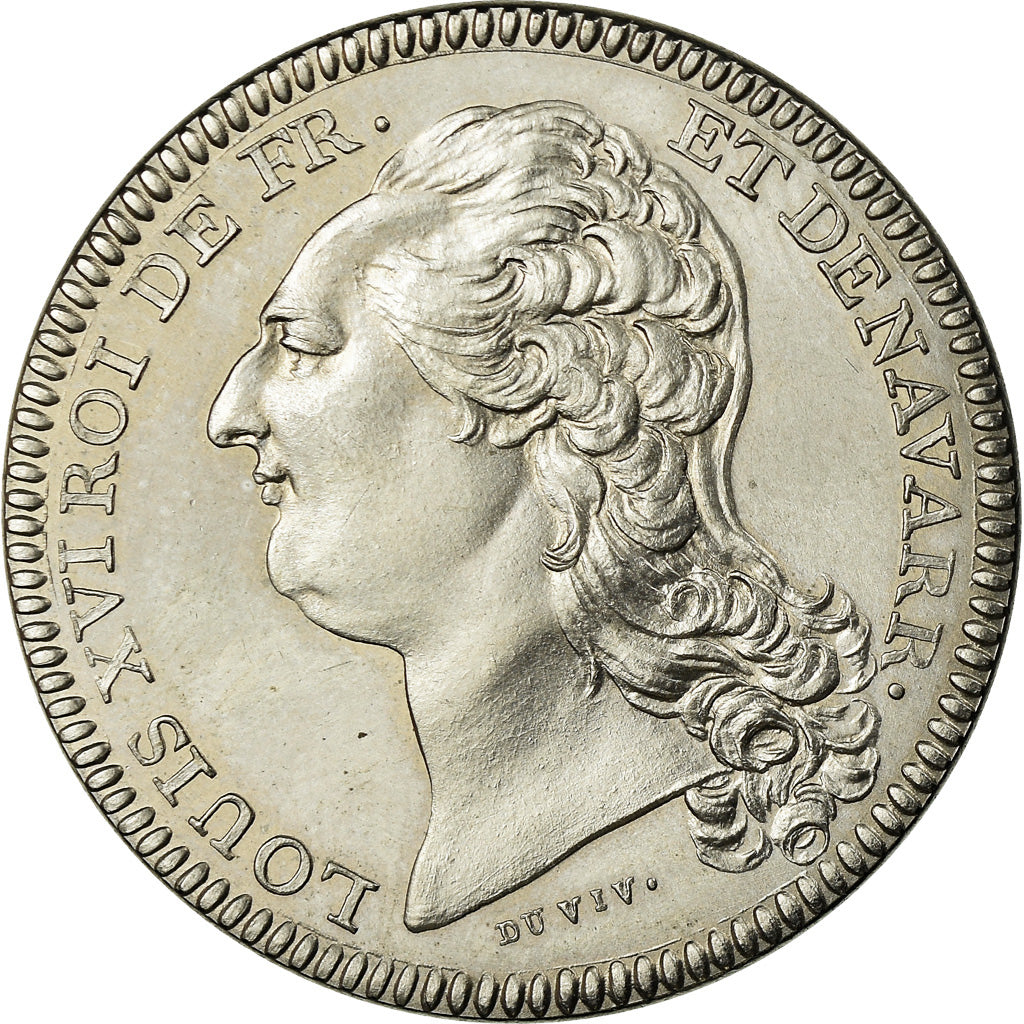 França, Medal, Les rois de France, Louis XVI, História, Piéfort, MS(65-70)