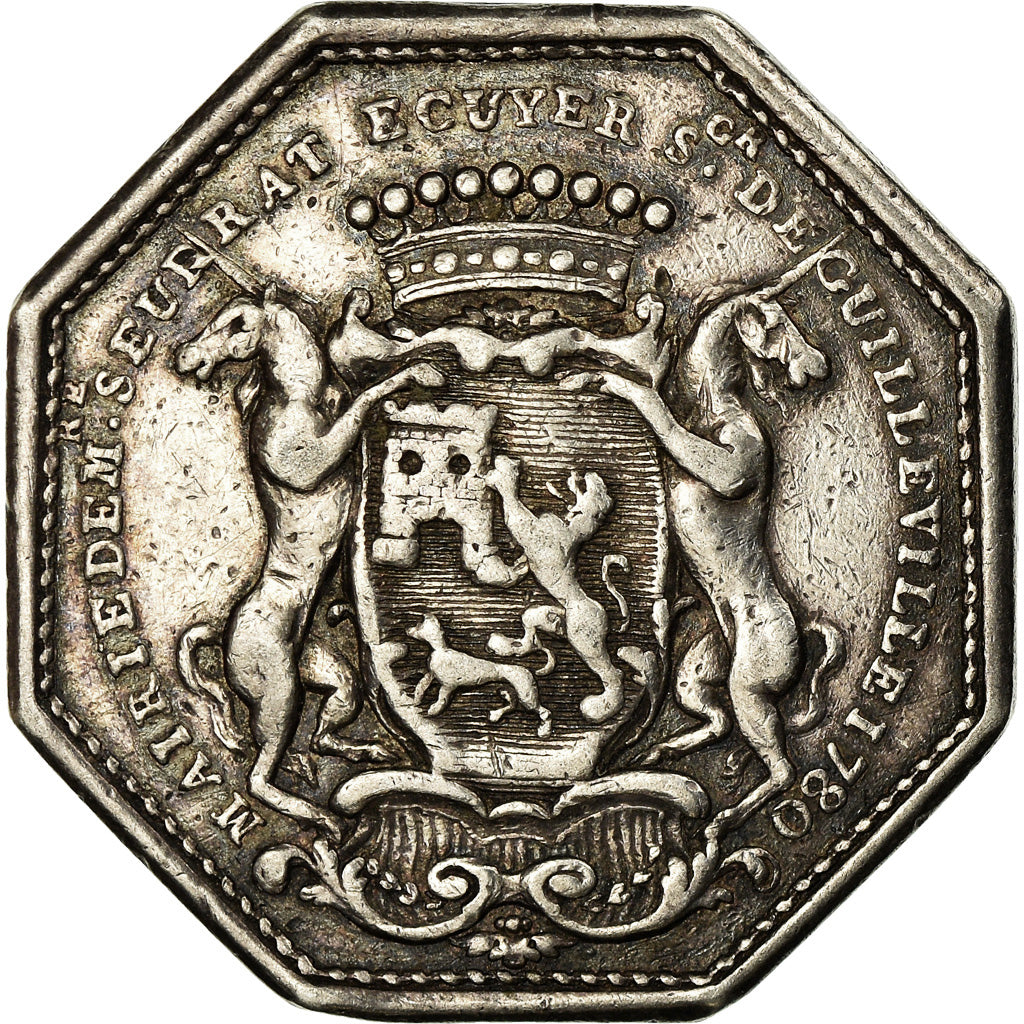 France, Token, Noblesse et villes, Joseph Seurrat de Guilleville, Maire