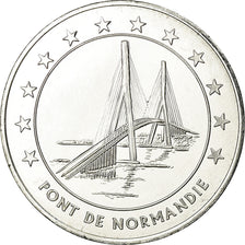 France, Médaille, 20 Euro, Ville du Havre, Pont de Normandie, 1996, FDC, Argent