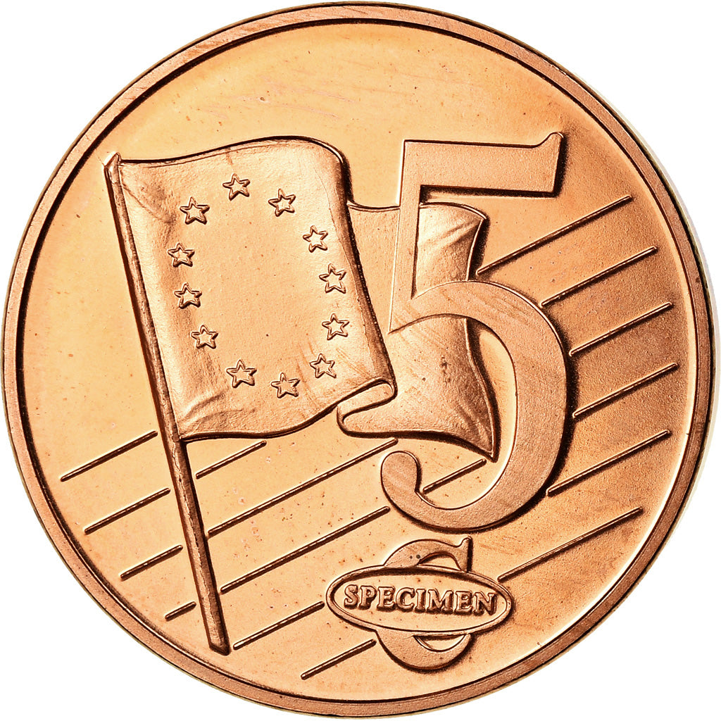 Monaco, Medal, 5 C, Essai-Trial, 2005, MS(65-70), Copper