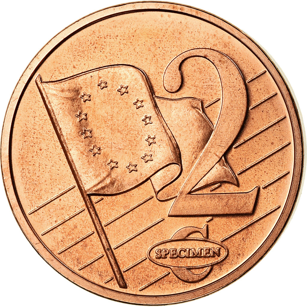 Mónaco, Medal, 2 C, Essai Trial, 2005, MS(65-70), Cobre