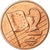 Monaco, Medal, 2 C, Essai Trial, 2005, MS(65-70), Copper