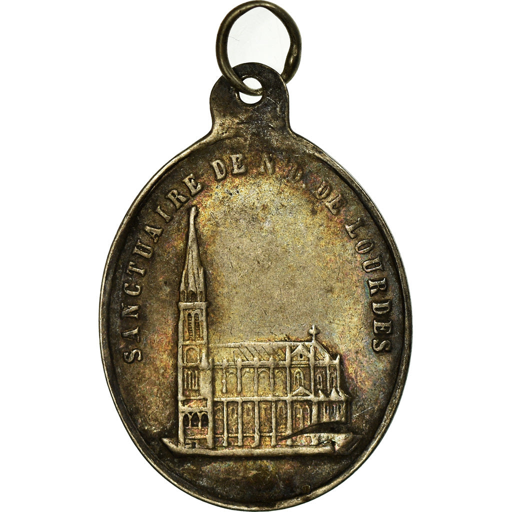 Frankrijk, Medaille, Apparition de la Sainte Vierge dans la Grotte de Lourdes