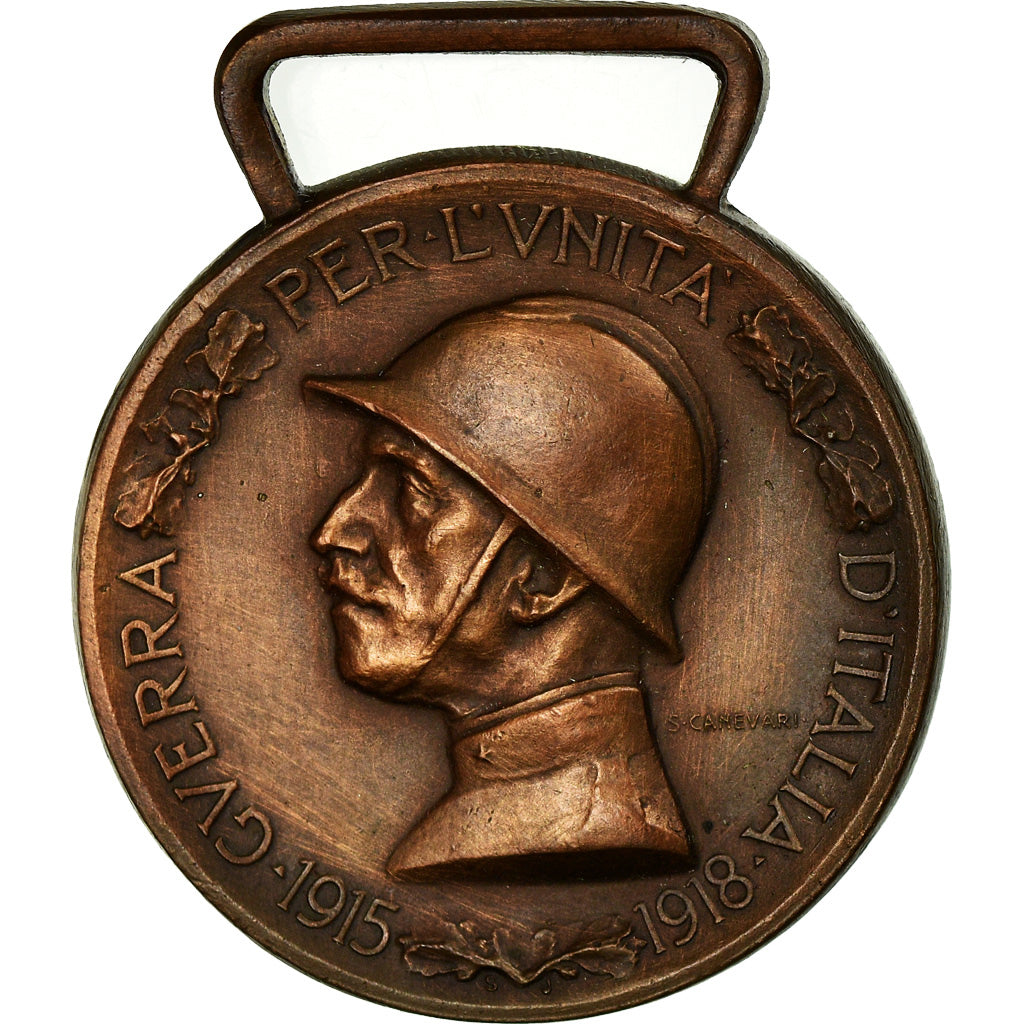 Włochy, Guerra per l'Unita d'Italia, Medal, 1915-1918, Doskonała jakość