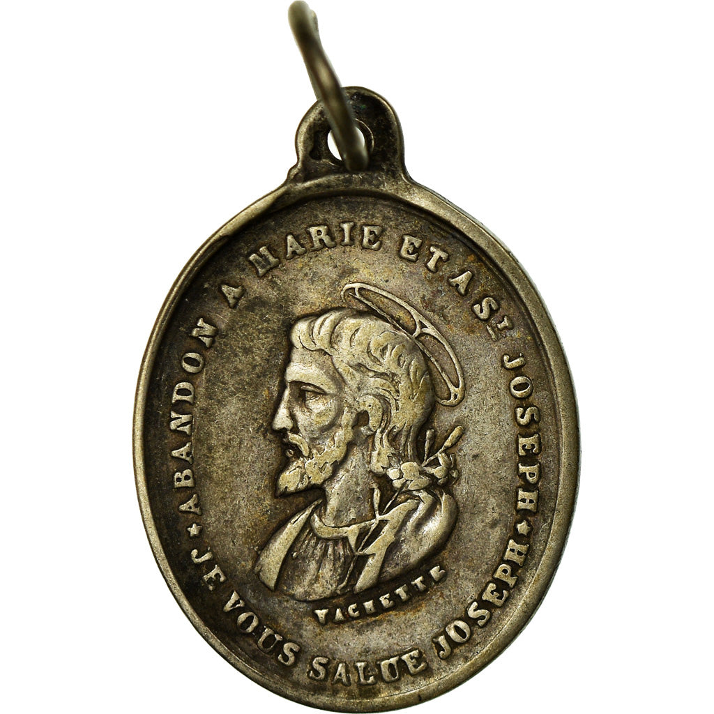 France, Medal, Abandon à Marie et à Saint-Joseph, Religions & beliefs