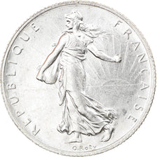 Monnaie, France, Semeuse, 2 Francs, 1917, Paris, SUP, Argent, Gadoury:532