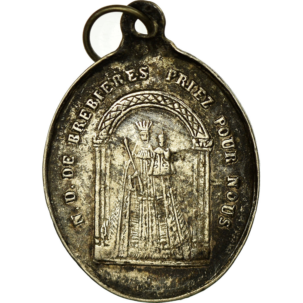 France, Médaille, Notre-Dame de Brebières, Eglise d'Albert, Religions &