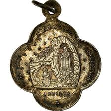 Francia, medalla, Sanctuaire de Notre Dame du Rosaire, Lourdes, Religions &