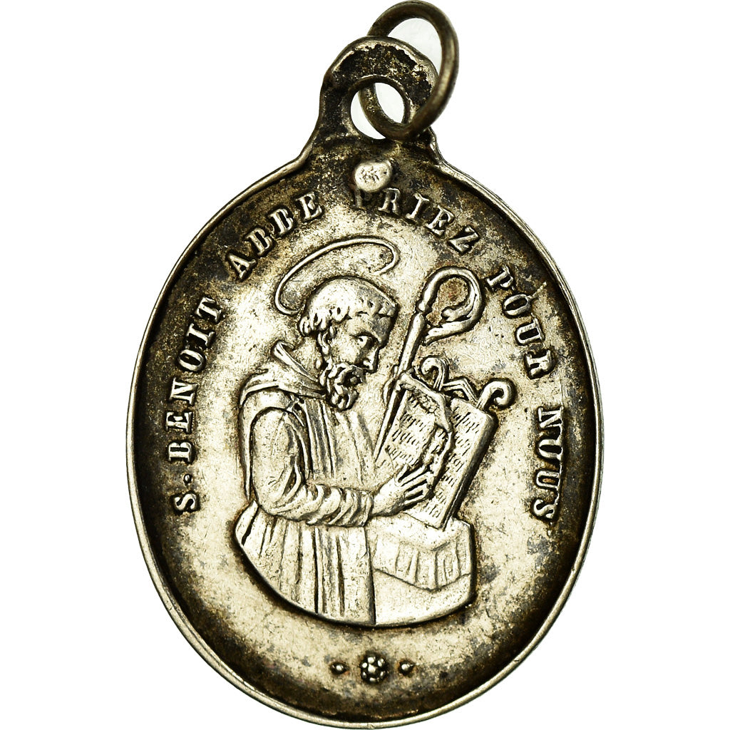 France, Médaille, Saint Benoit, Notre Dame de la Trappe de Melleray, Religions