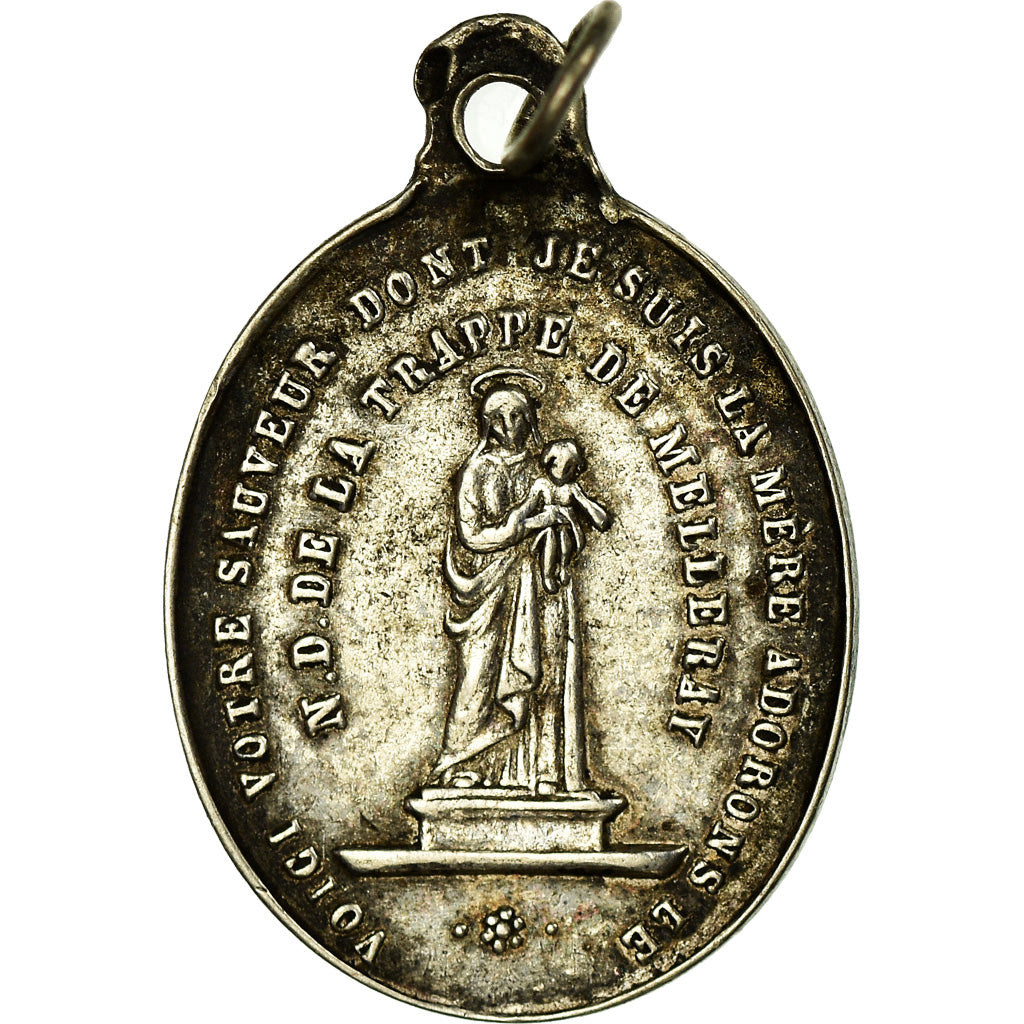 France, Médaille, Saint Benoit, Notre Dame de la Trappe de Melleray, Religions