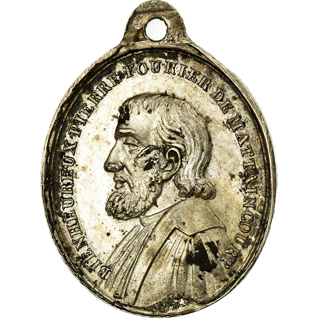 Frankreich, Medaille, Pierre Fourier de Mataincourt, Religions & beliefs, VZ