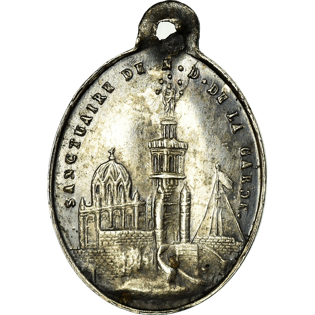 France, Medal, Sanctuaire de Notre Dame de la Garde, Religions & beliefs