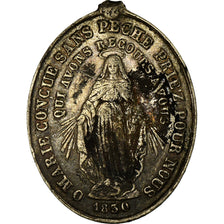 France, Médaille, Notre Dame des Victoires, Religions & beliefs, TTB, Argent