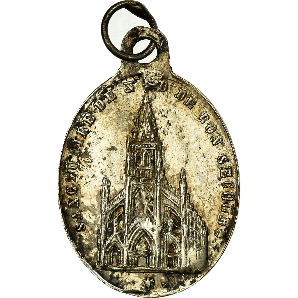 France, Medal, Notre Dame de Bon Secours, EF(40-45), Silver