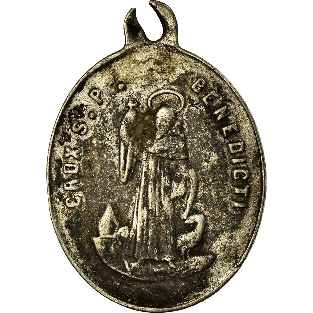 France, Medal, Crux S.P. Benedicti, Religions & beliefs, EF(40-45), Silver