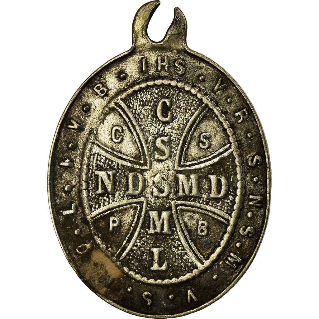 France, Medal, Crux S.P. Benedicti, Religions & beliefs, EF(40-45), Silver