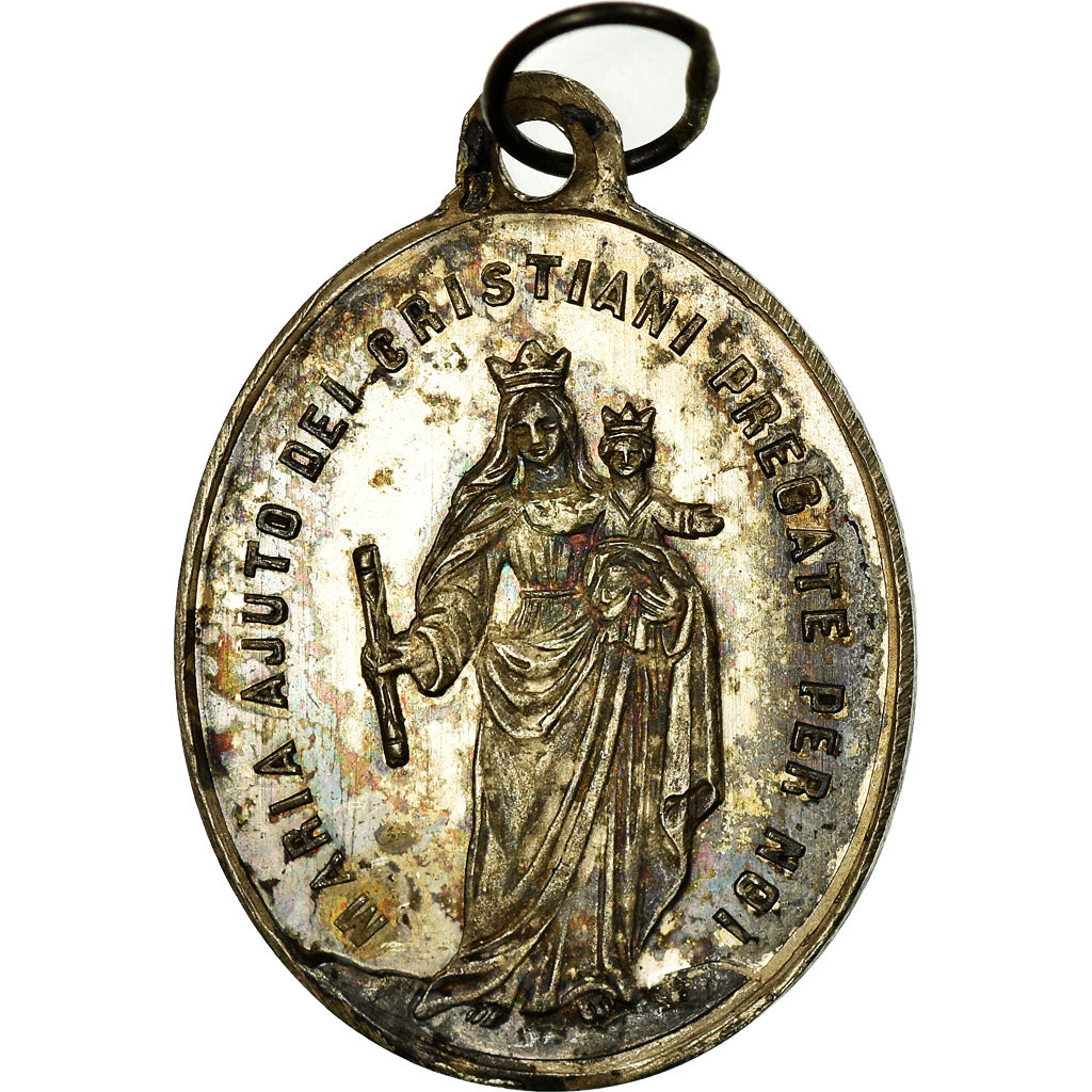 Italia, medalla, Sacro Cuore Di Gesu Abbiate Pieta Di Noi, Religions & beliefs