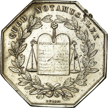 France, Token, Notary, Arrondissement de Châlon-sur-Marne, 1833, Dubois
