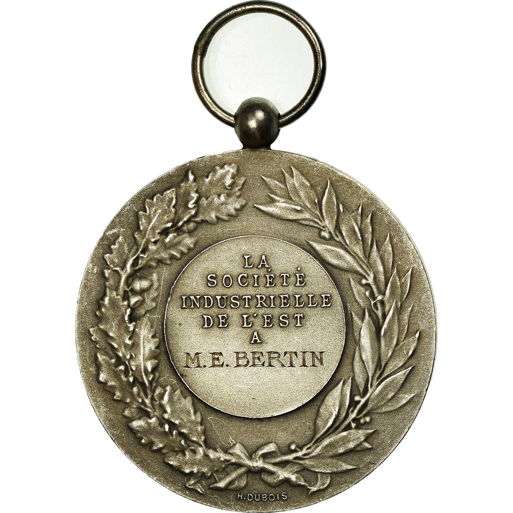 France, Medal, Société Industrielle de l'Est, Dupuis.D, AU(55-58), Silver