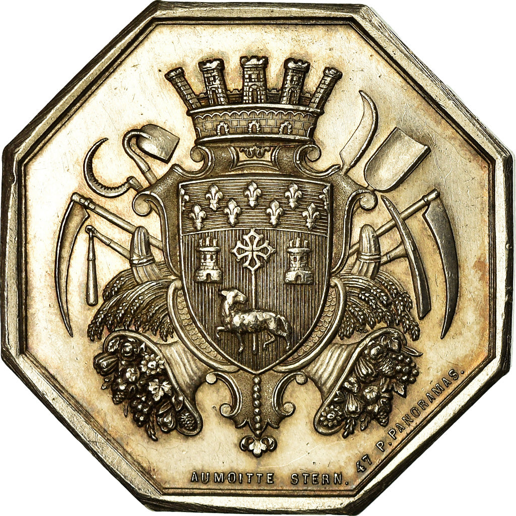 Frankrijk, Token, Insurance, Mutuelle contre la Grêle, Toulouse, PR, Zilver