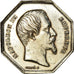 France, Token, Insurance, Napoléon III, l'Aigle, Caqué, AU(55-58), Silver