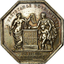 Francia, Token, Insurance, La Nationale, Incendie, 1830, Desnoyers, SPL-